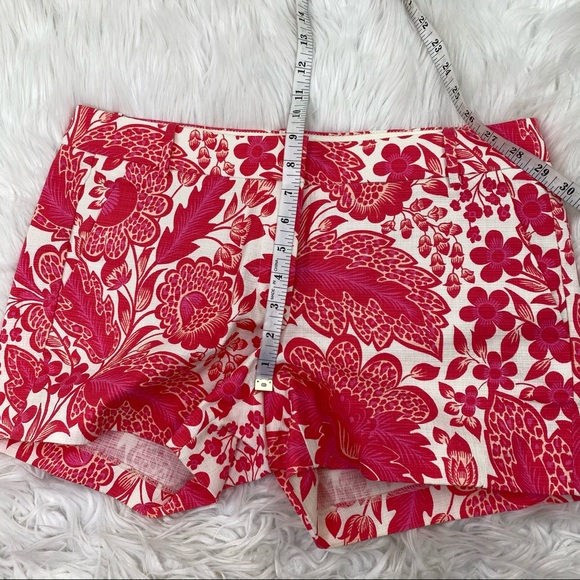 J. Crew 3" Flat Front Shorts Pink Size 8 A3801 - Picture 4 of 7